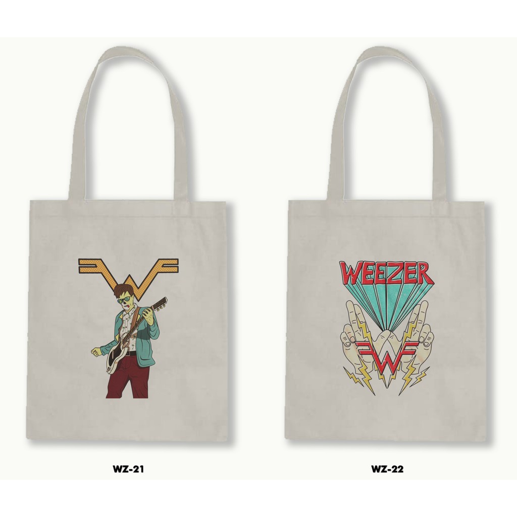 TOTE BAG BLACU - WEEZER .02