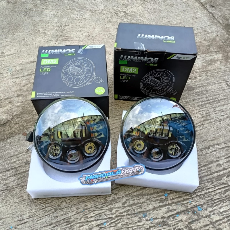 Lampu Daymaker Luminos 7inch 19Led