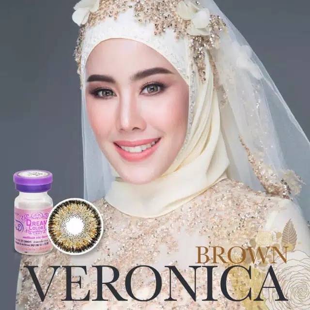 Softlens VERONICA Dream Color 1 / Soflen Veronica Dreamcolor / Softlen Dreamcolor Kemasan Botol Kaca