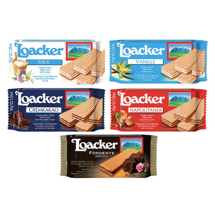 

LOACKER CLASSIC WAFER 45GR