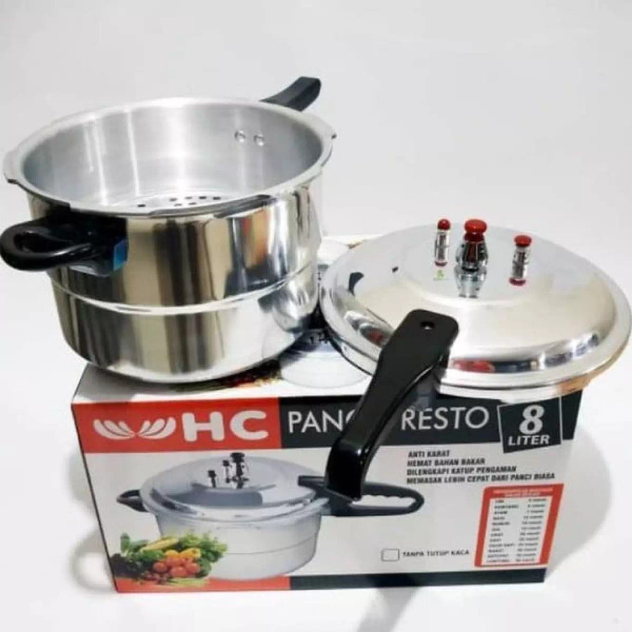 Panci Presto 8 Liter HC / Happy Call Press Cooker 8 L