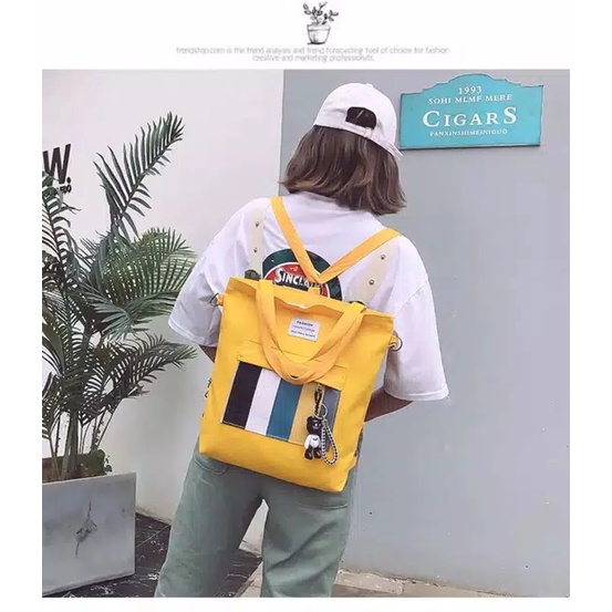 BISA COD TOTEBAGS KPOP/ TOTE 3IN1 BISA RANSEL BISA SLEMPANG DAN JINJING/ TOP HANDLE BAGS RESLETING TAS FASHION PRIA WANITA MURAH TAS SEKOLAH TAS KULIAH TAS TRAVELING TERFAVORIT TAS GENDONG TAS SOUVENIR TAS JINJING TOTE KOREA