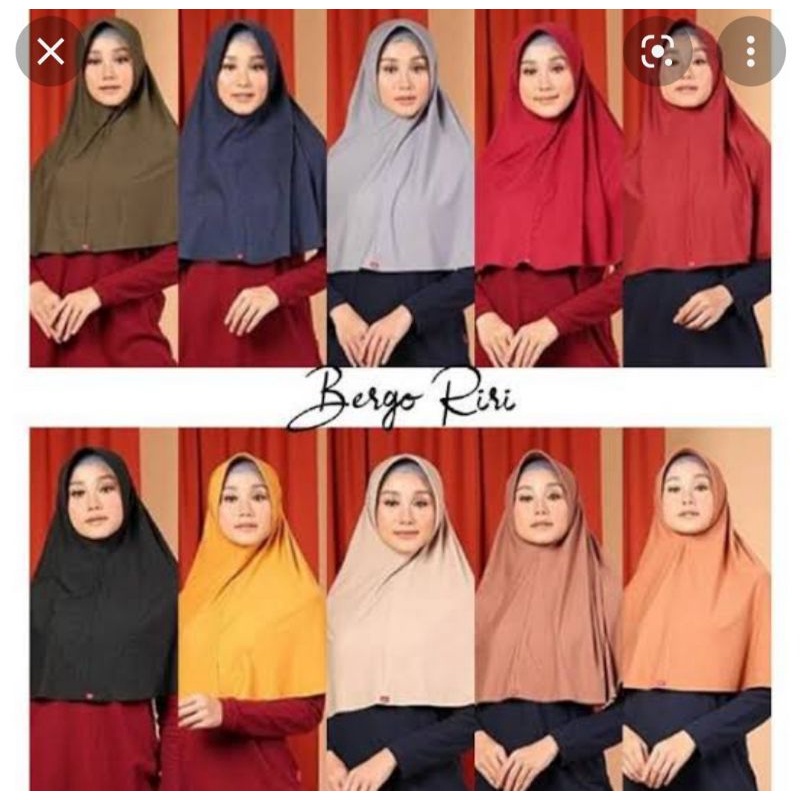 dauky hijab bergo RiRi dauky ORIGINAL