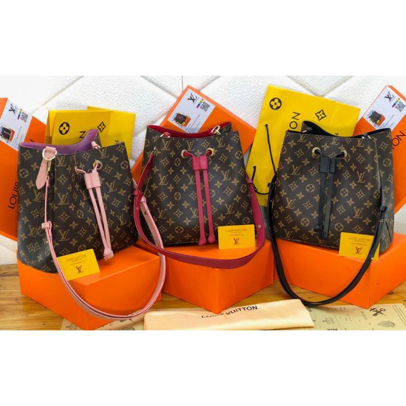 Tas LV Neonoe / Louise Vuitton Neonoe / Lv Neo / Tas Lv Serut / Lv Bucket Bag / Tas Serut