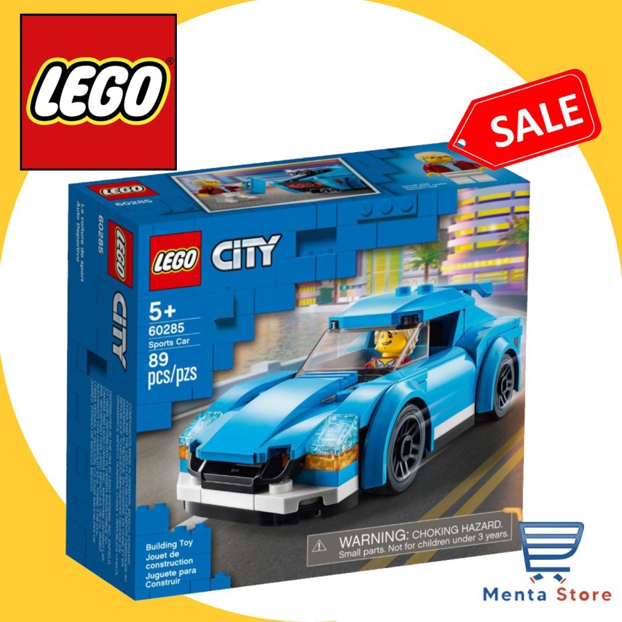 LEGO City 60285 Sports Car Mainan Mobil Sport Awesome Design Brickz