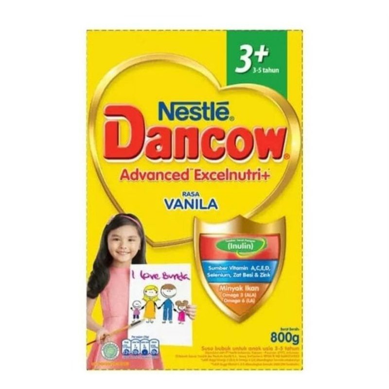 

susu dancow 3 vanila 800gr 800 g