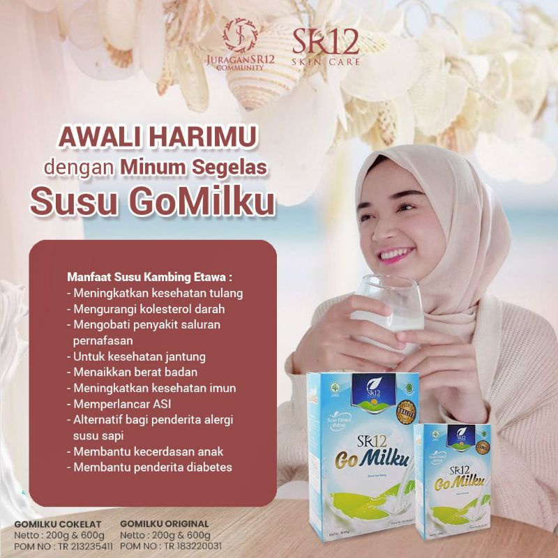 

Gomilku SR12 Susu Kambing Etawa