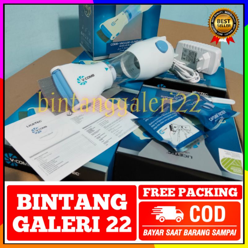 SISIR KUTU ELEKTRIK SISIR KUTU VACUM KUTU OBAT KUTU PENYEDOT KUTU RAMBUT FILTER REFILL VACUM KUTU EL