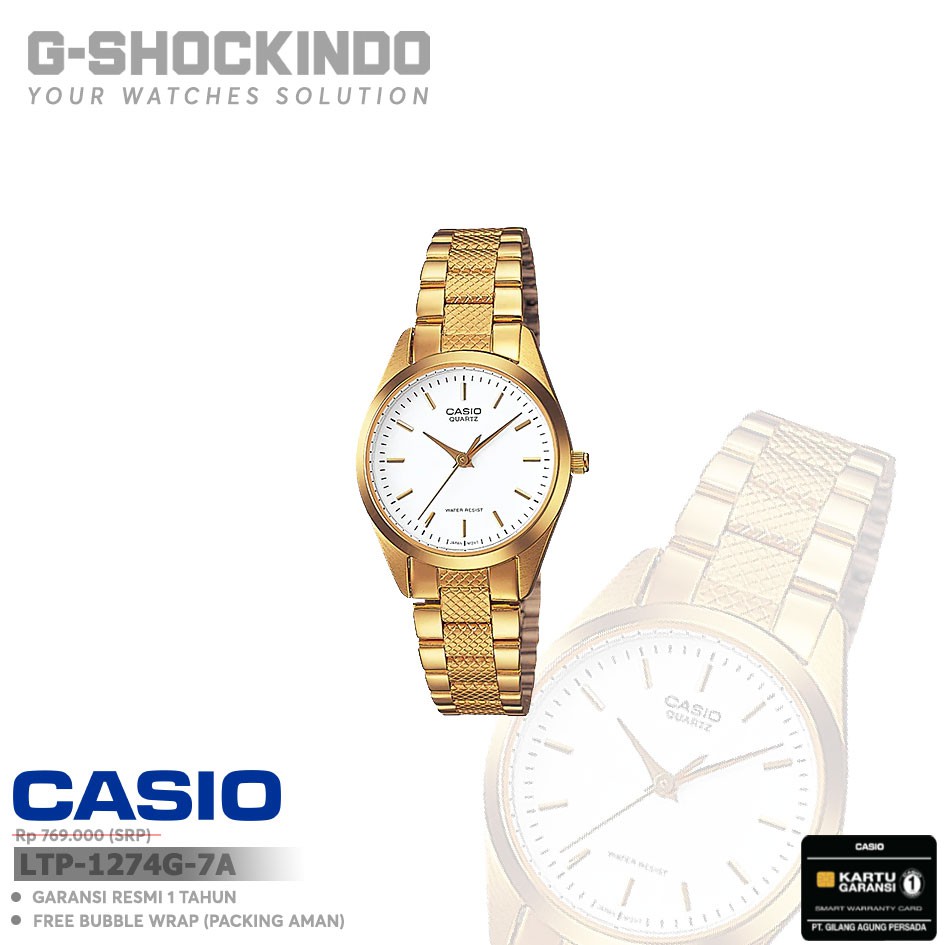 Casio LTP-1274G-7A / LTP-1274G-7ADF Original