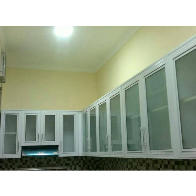 Kitchen Set Alumunium, Premium Class, Acp, Alexindo, Ykk, Kitchen Set