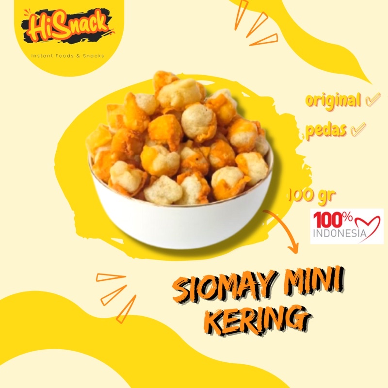 

Siomay Kering Mini 90gr