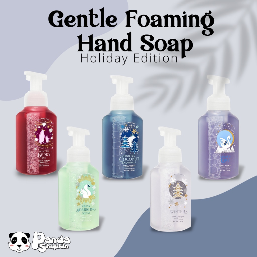 BBW Gentle Foaming Hand Soap Holiday Series