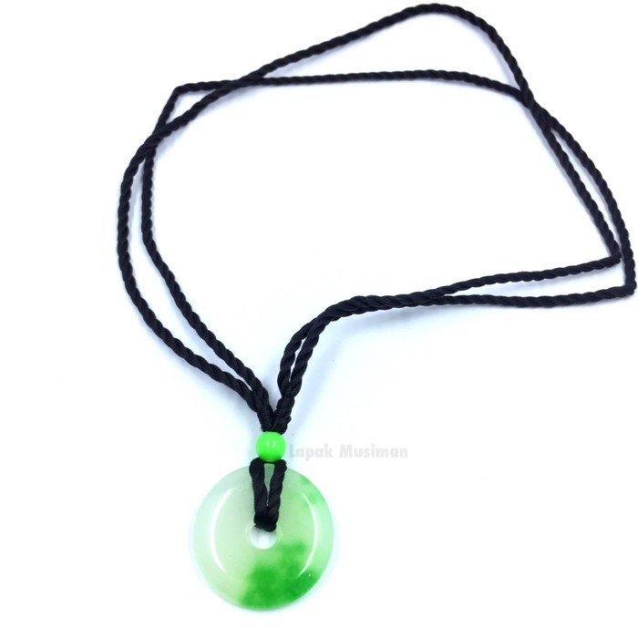 [Bayar di Tempat] KALUNG BATU GIOK KALUNG PRIA WANITA