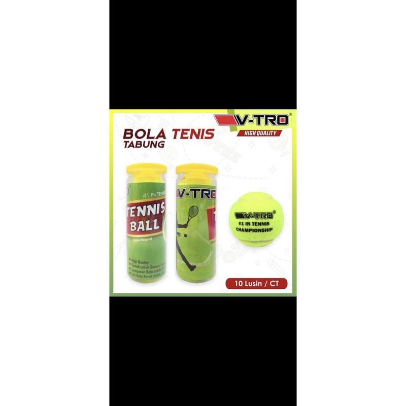 

bola tenis vtro isi 3 kemasan tabunh kualitas tanding