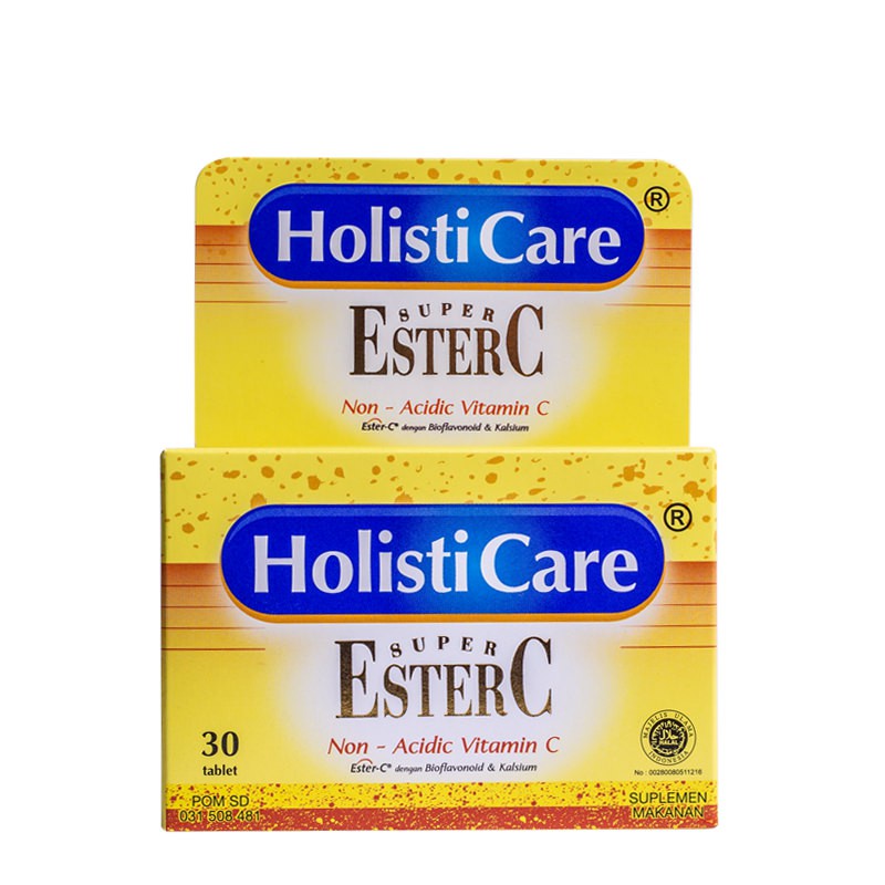 Holisticare Super Ester C 30's / Vitamin C / Daya Tahan Tubuh