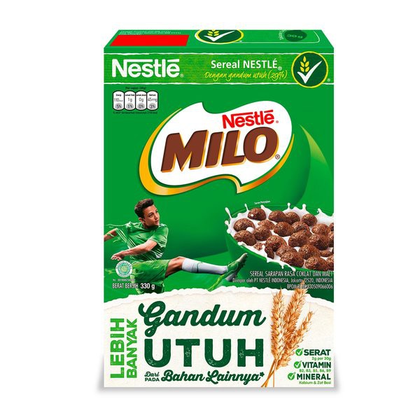 

MILO Whole Grain Balls Chocolate Cereal 330gr