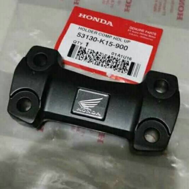 Raiser stang / Penjepit Stang honda Verza / Tutup Stir Honda CB 150R Lama Original HGP 53130-K15-900