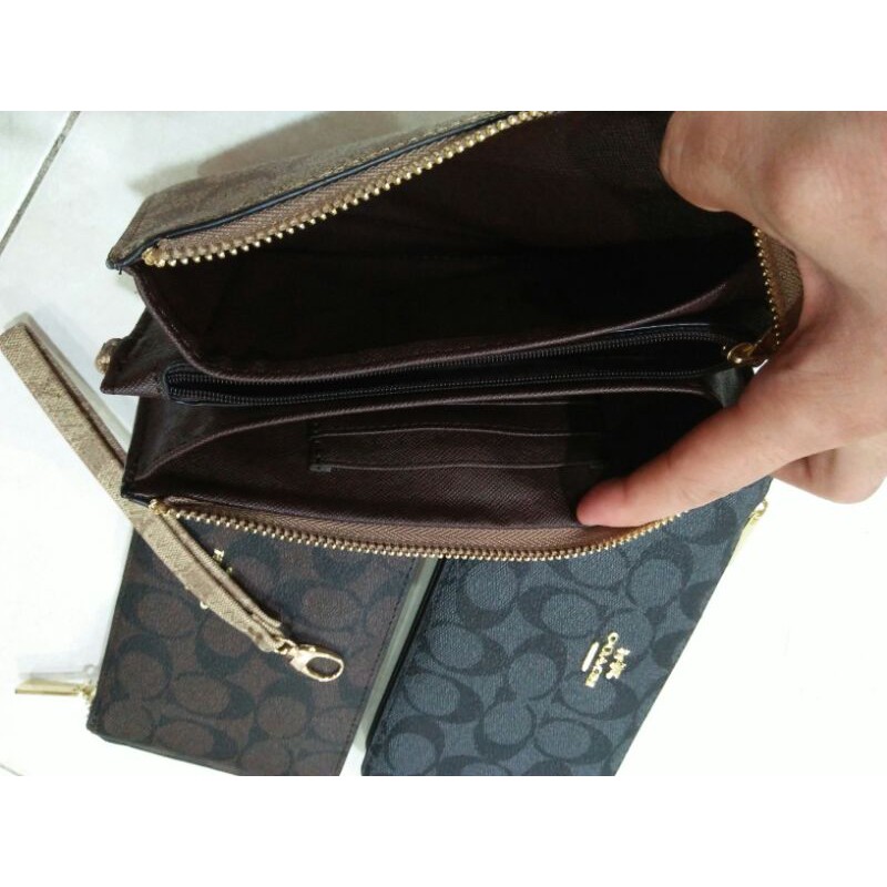 dompet resleting hp 6866