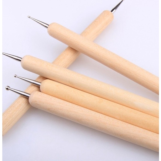 UKIR-ALAT- BALL STYLUS CLAY SCULPTING TOOL / ALAT MENGUKIR MEMATUNG KERAMIK -ALAT-UKIR.