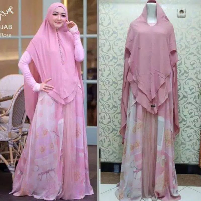 GLAMOUR ROSE SET by ULYA HIJAB