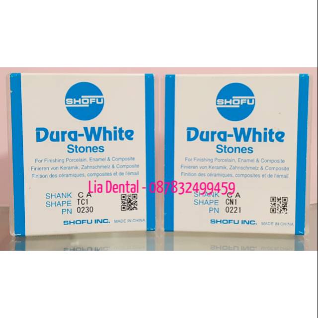 DURA-WHITE STONE BUR LOW SPEED SHOFU
