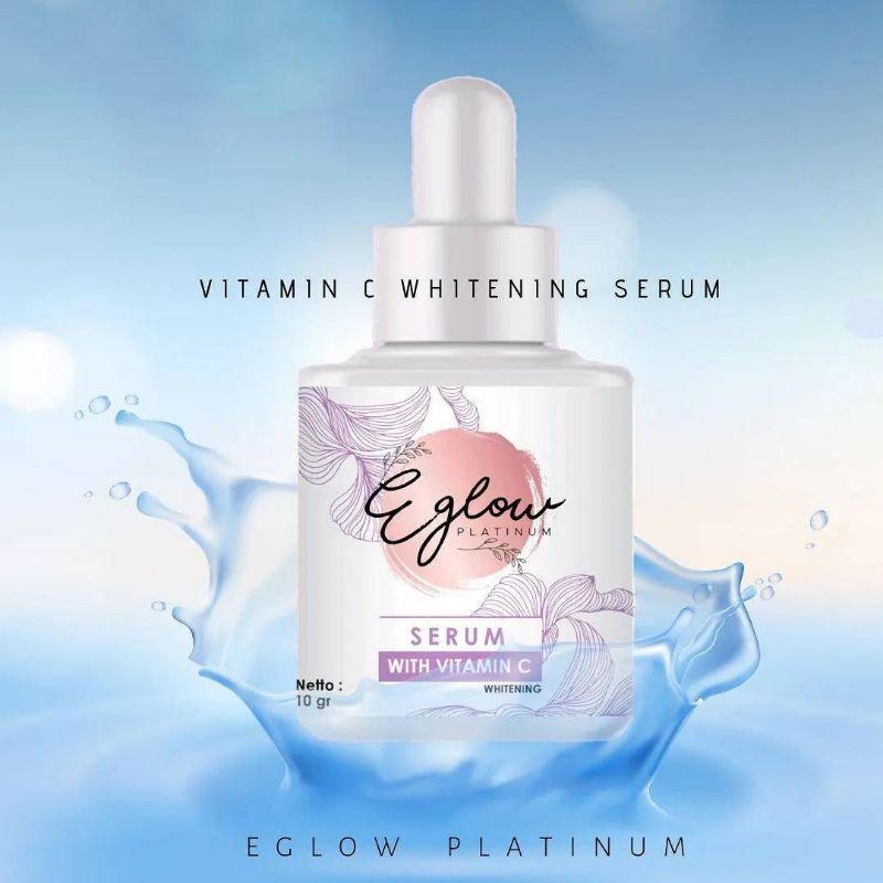 SERUM SERUM VIT C EGLOW PLATINUM SERUM SUPER WHITENING