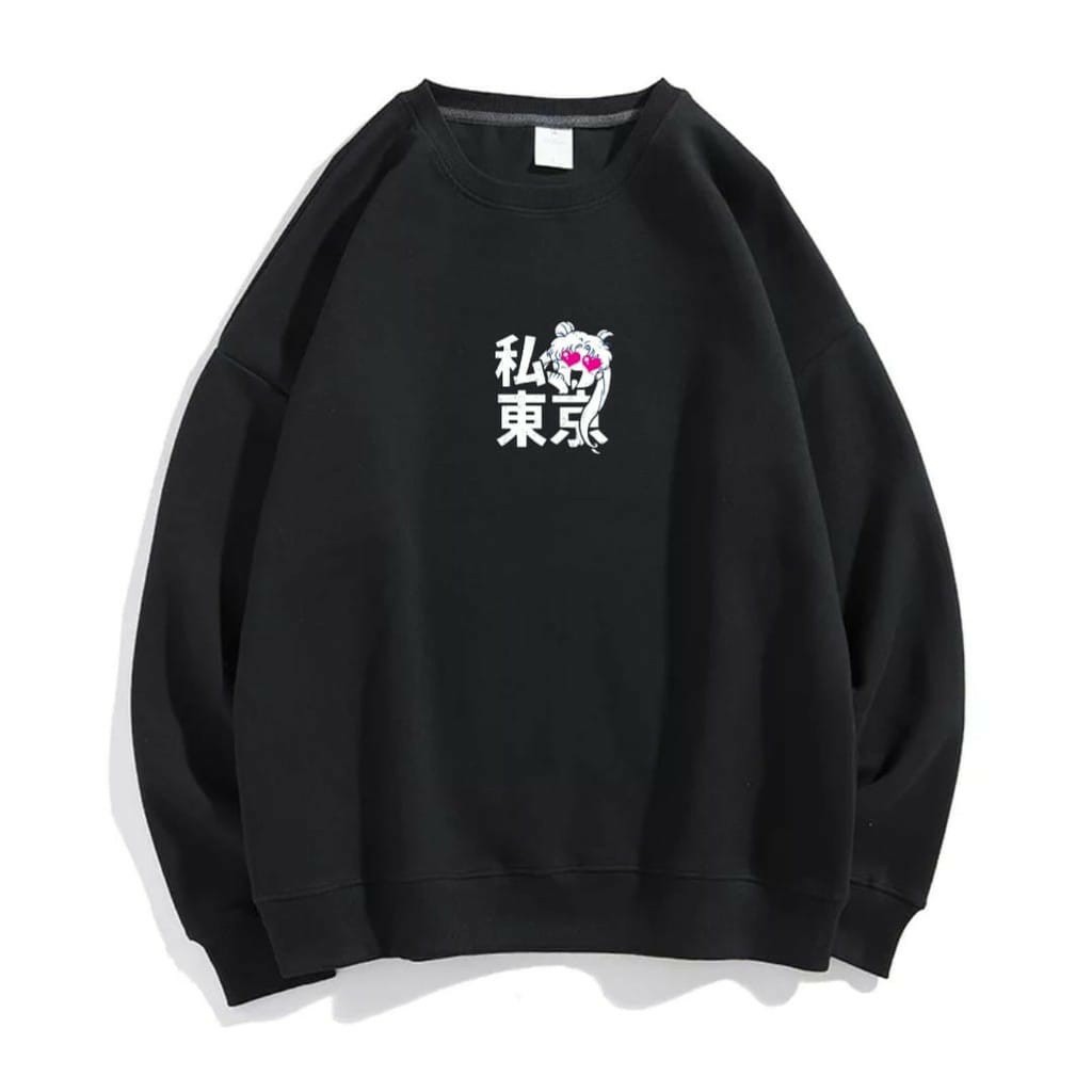 SAILORMOON SWEATER / SWEATER WANITA TEBAL
