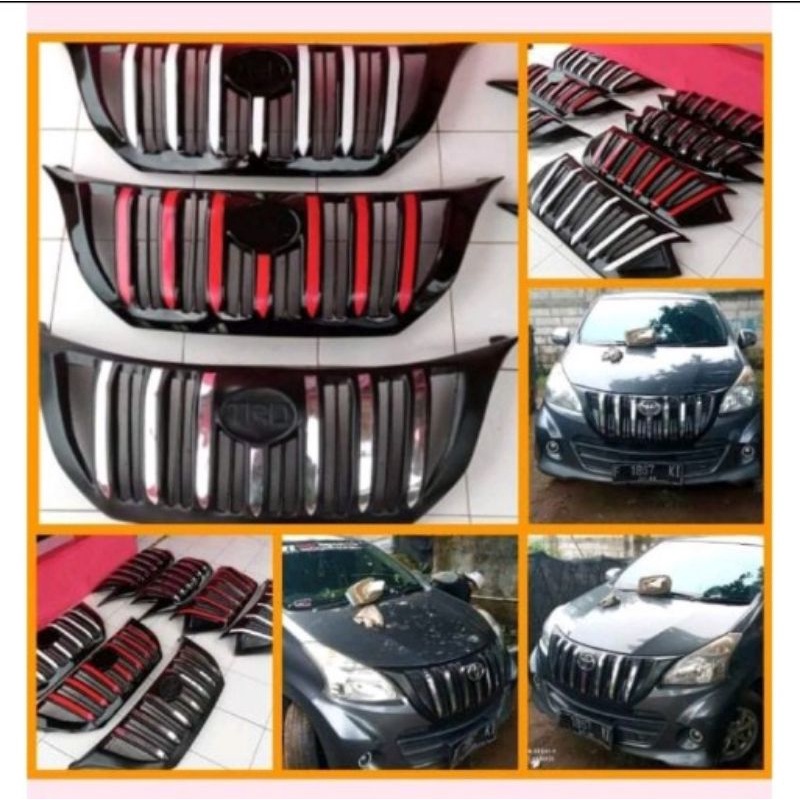 grill mobil Avanza 2012-2014 model Apollo