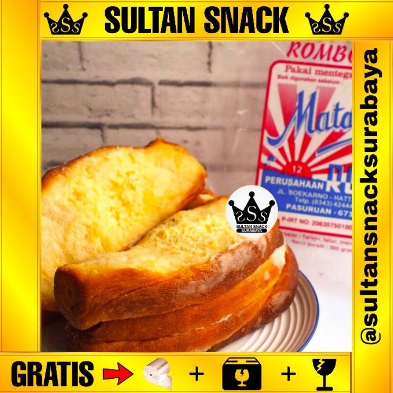 

SULTAN SNACK Roti / Kue Sisir Mentega Matahari