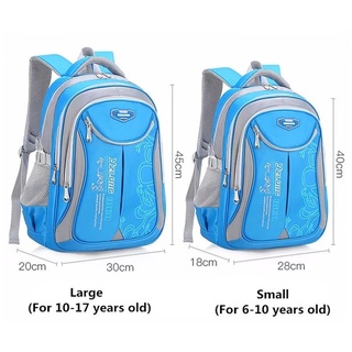 tas sekolah anak laki-laki anak perempuan backpack sekolah anak tk sd smp sma kuliah multifungsi #1