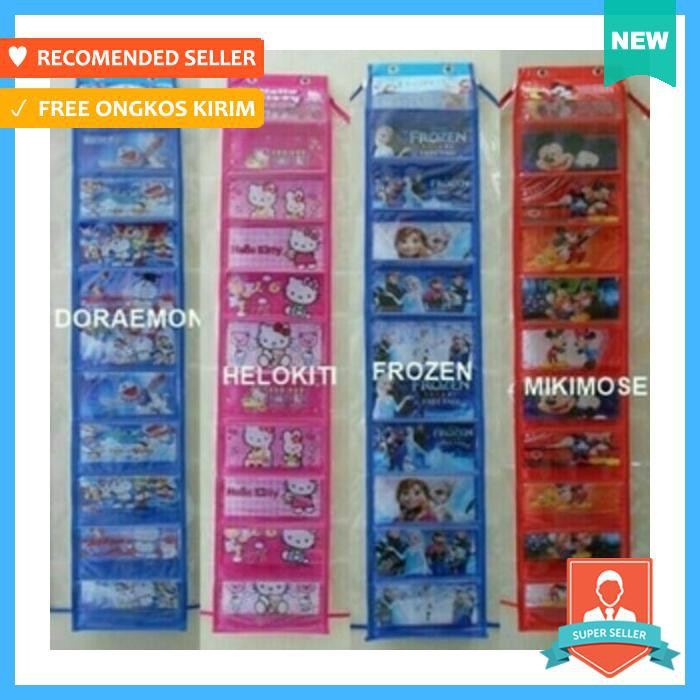 Tempat sepatu & sandal - shoes organizer 8 susun rak tempat gantung sepatu resleting plastik
