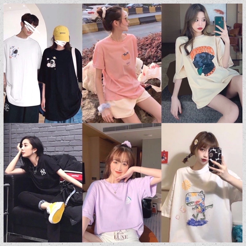 [LUXE.DLABEL]- OVERSIZE TEE 1 | Kaos oversize wanita premium kaos big size kaos korean oversize tee