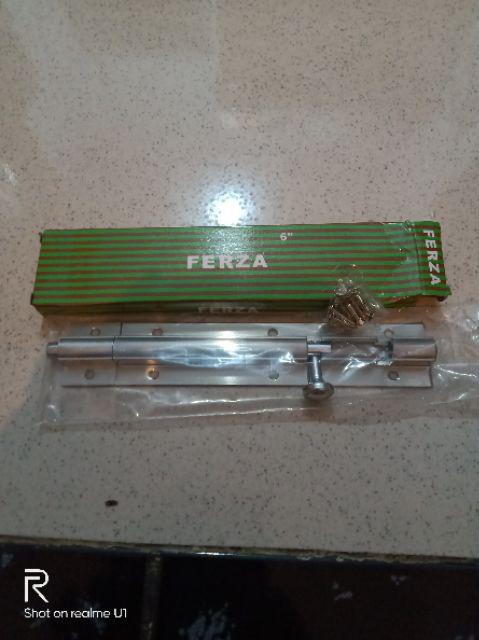 Grendel Slot Pintu Jendela 6  Inch Putih Kuning Emas Chrome Stainless