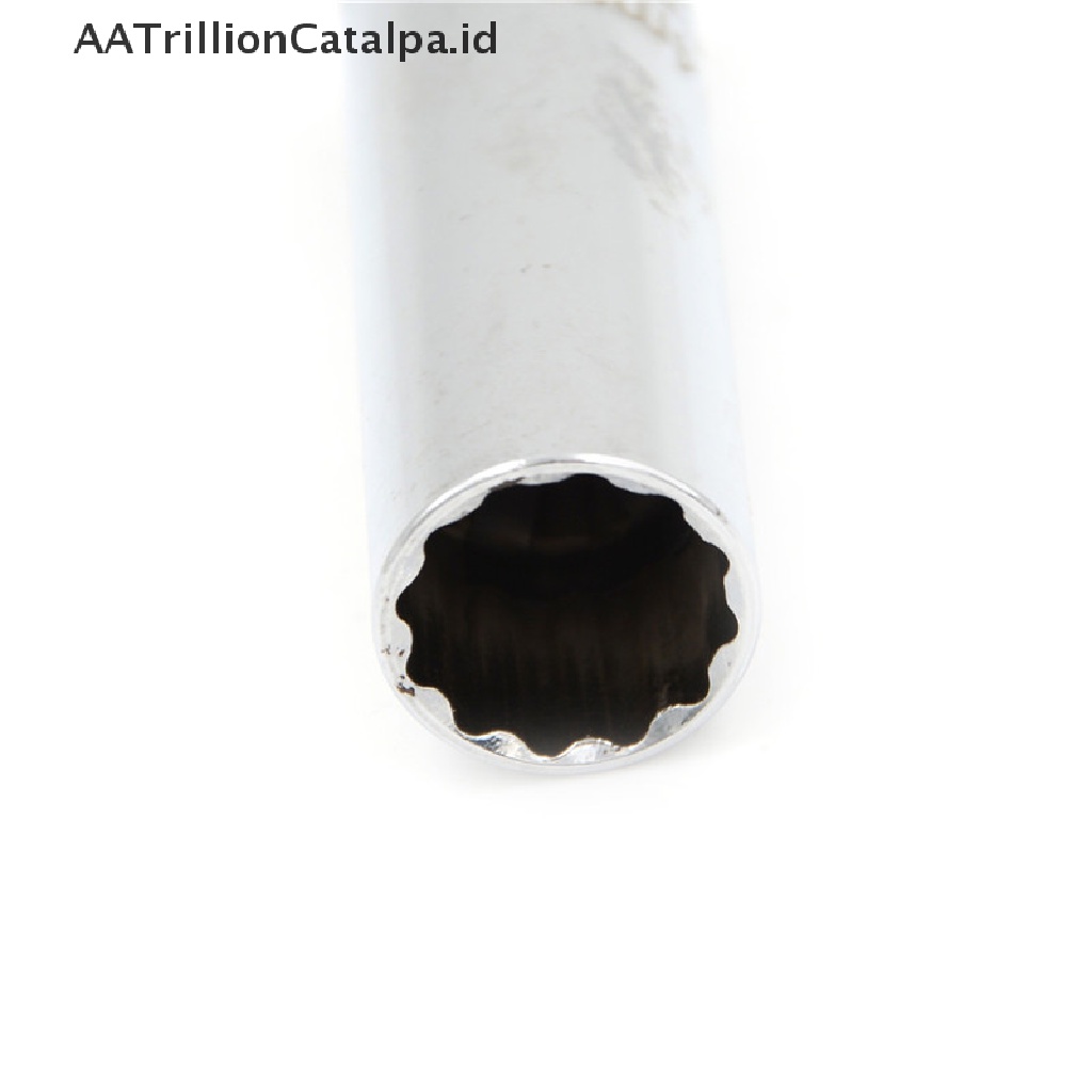 Aa Kunci Pas socket Busi Trillioncatalpa 14mm 12 Titik Bahan Metal