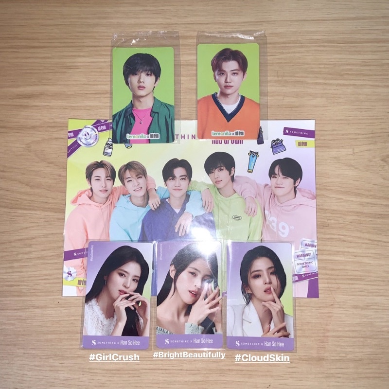 WTS SOMETHINC LEMONILO NCT DREAM HAN SO HEE PHOTOCARD PC SEALED ‼️DILARANG COD‼️