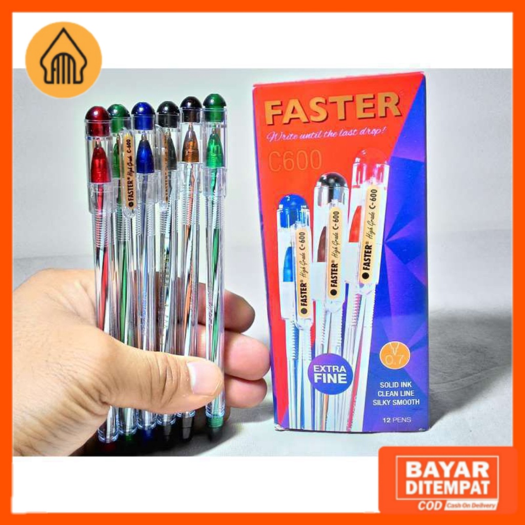 

Bolpen Bolfoin Pulpen pen ae7, ae7 dream, tecno, Tecnogrip, faster, pilot, quantum, pipo tinta Hitam