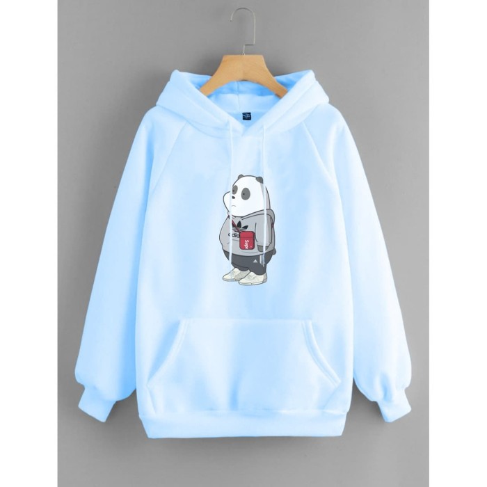 Vallenca Jaket Hoodie Panda Ice Bear Cute We Bare Bears