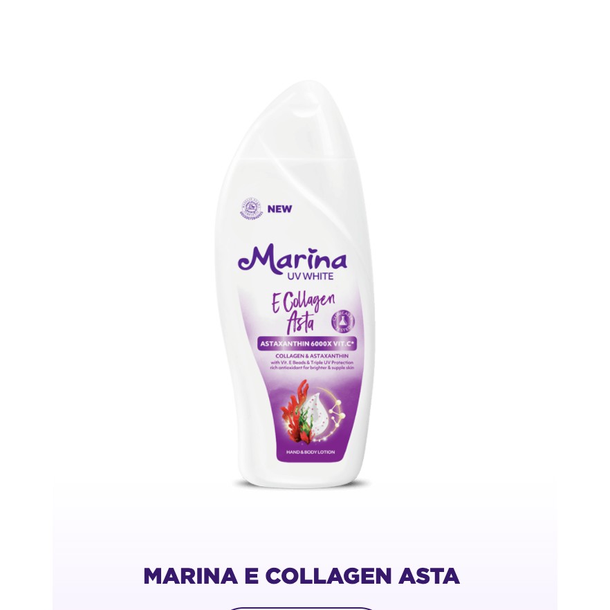 Marina Body Lotion UV White 185 ML