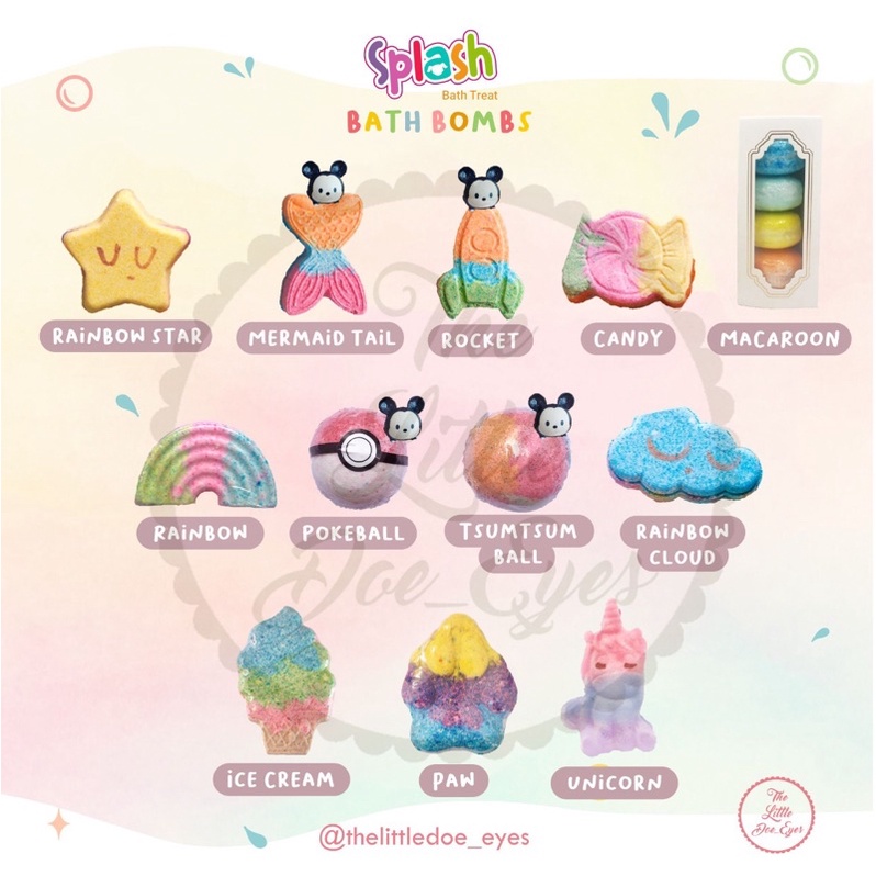 [READY] Splash Bath Bomb (with Mysterious Bonus)