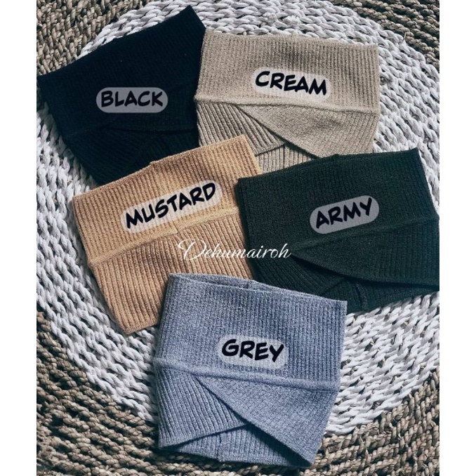 BANDANA SILANG / CIPUT SILANG / CIPUT BANDANA/ AKSESORIS HIJAB