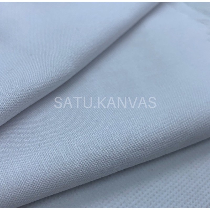 Kain KATUN MADINAH / MADINAH COTTON ( fodu ) SERI 1-Putih bersih