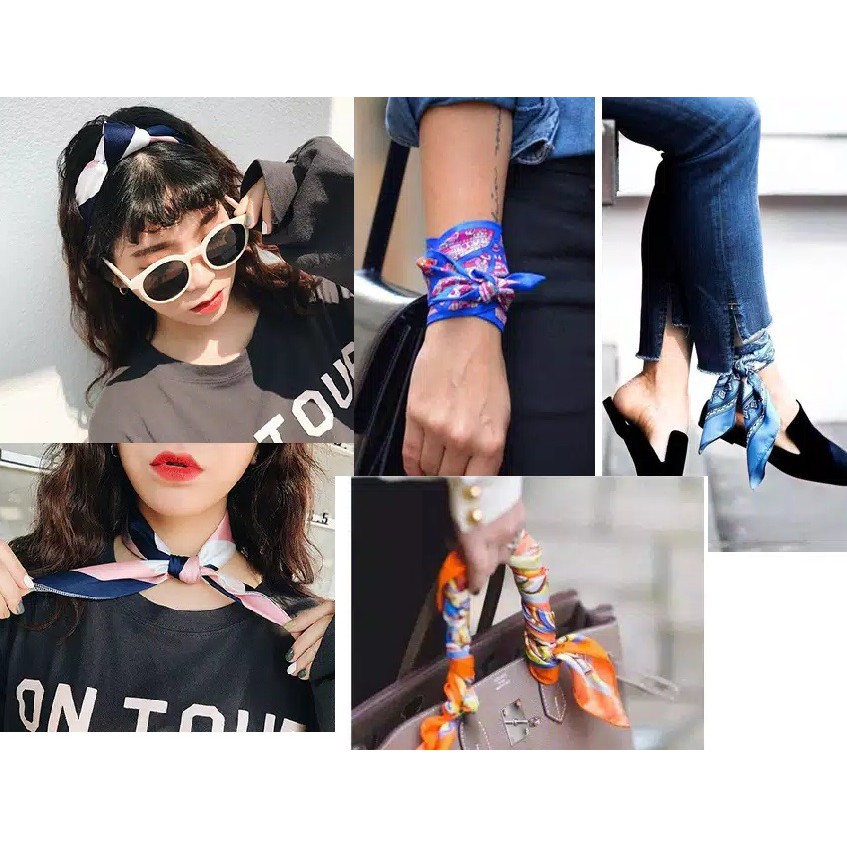 Scarf Murah Bandana Kain Syal Fashion-1