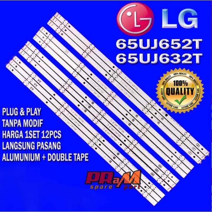 BACKLIGHT TV LED LG 65 INC 65UJ652 T - LAMPU BL TV LG 65UJ652T 65UJ632T 65UJ652T 65UJ632 T 65UJ652 T