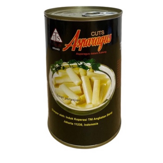 TTS Cut Asparagus Kaleng 430g