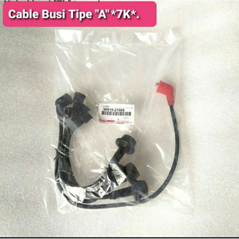 Kabel Busi Ignition Cable Busi Toyota Kijang 5K 7K 1 Set