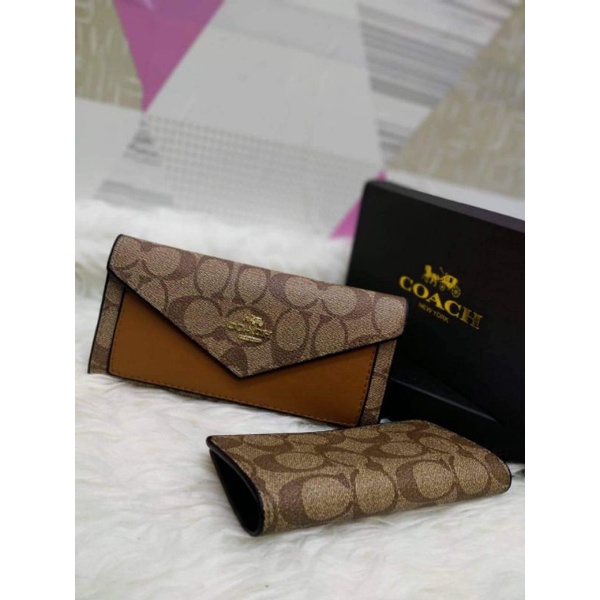 NEW ITEM dompet co@ch envelope lipat panjang free box