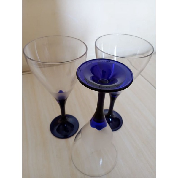 TUPPERWARE GELAS WINE CRYSTAL