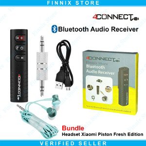 Bluetooth Wireless Audio Receiver 4Connect Bundle Headset Earphone Xiaomi Piston Fresh