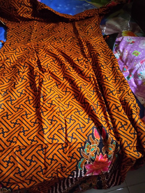 (bisa Cod) Ms Gamis Batik Sriwedari Maxi Bumil/busui Katun Sogan Allsize & Jumbo