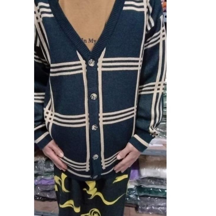 (versi cewe)cardigan yuta ntc/cardigan unisex/cardigan rajut Korean mingyu seventeen/Korean mingyu A